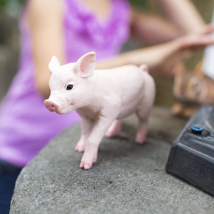Figura Animales Cerdo Bebe Pintado a Mano