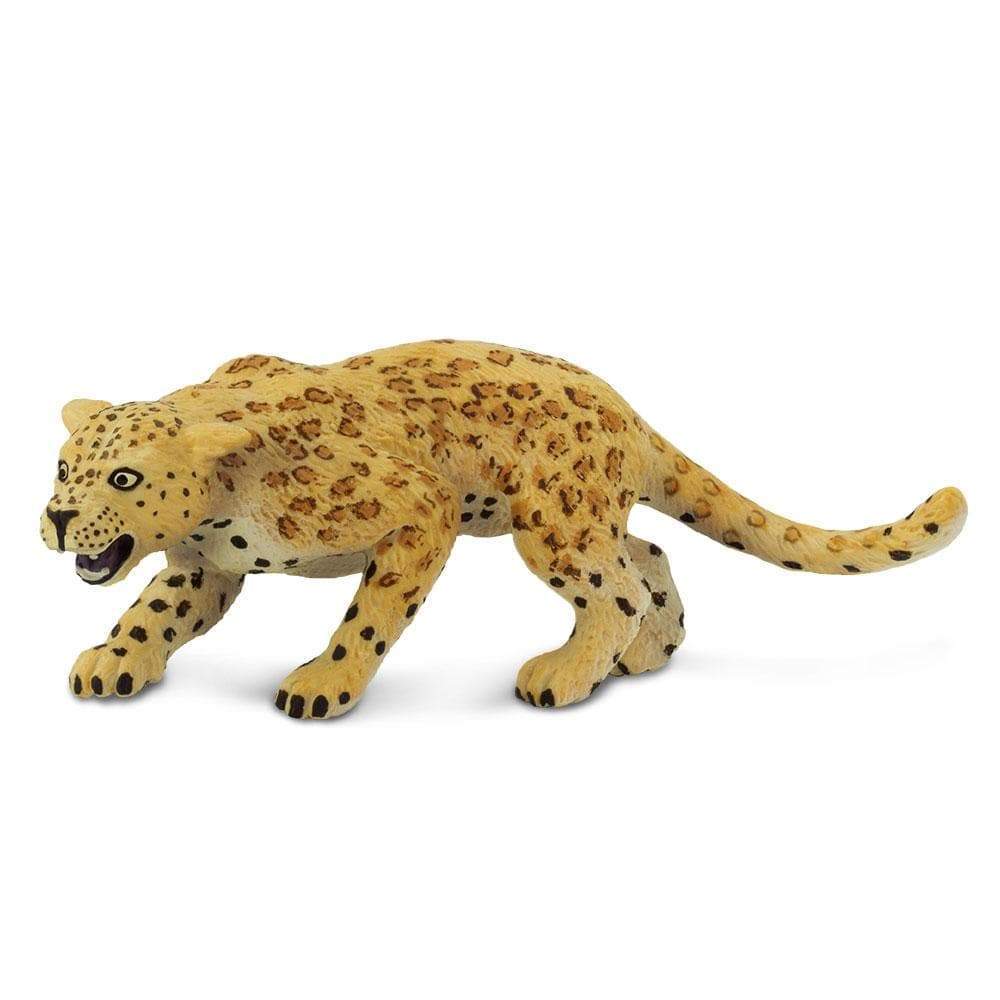 Figura Animales Leopardo Pintado a Mano