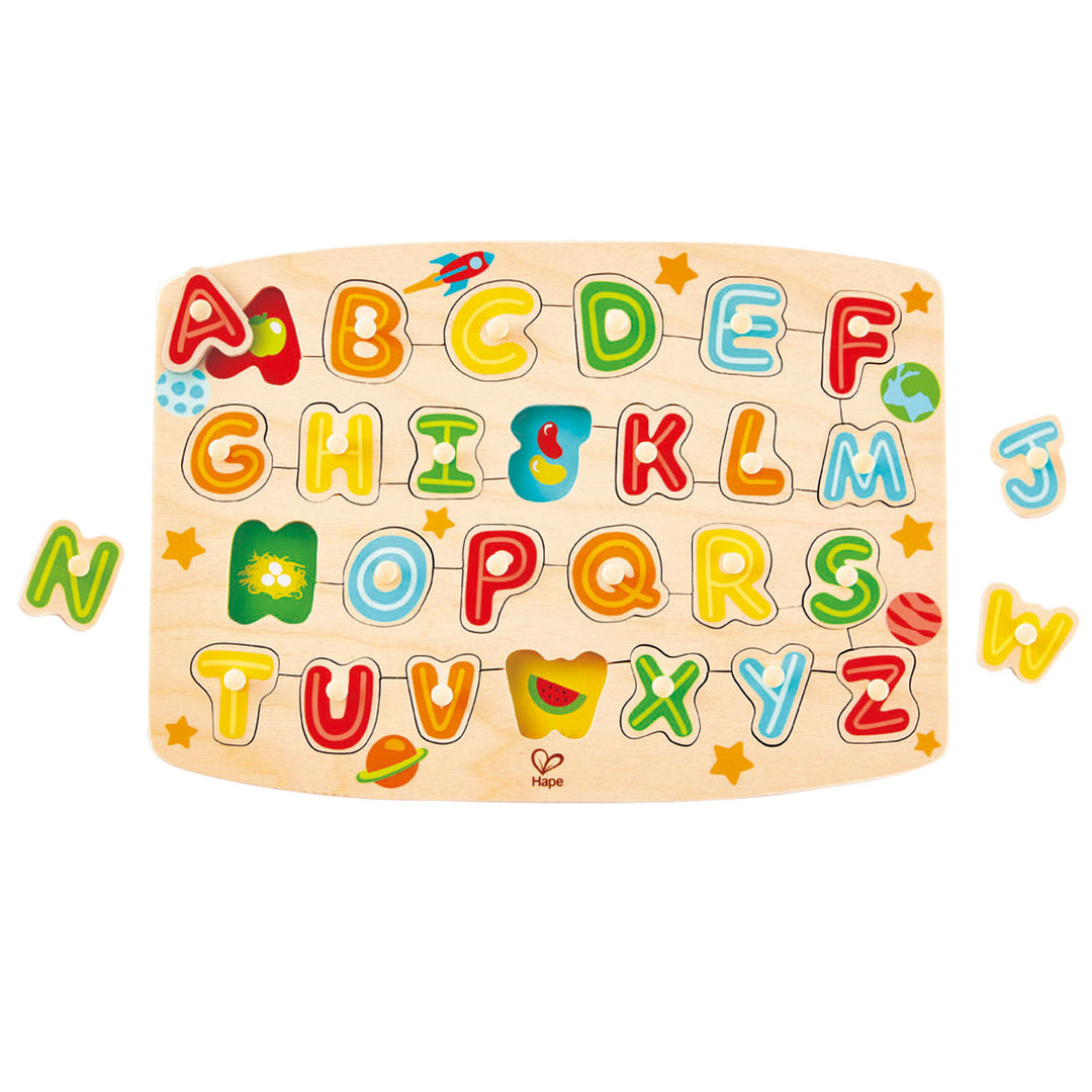 Rompecabezas letras del abecedario