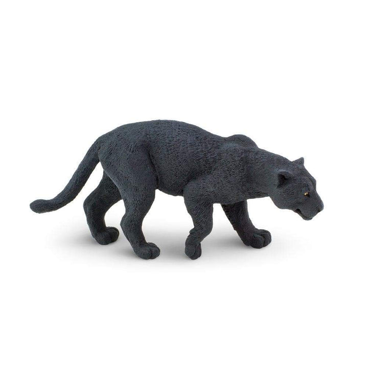 Figura Animales Jaguar Negro Pintado a Mano