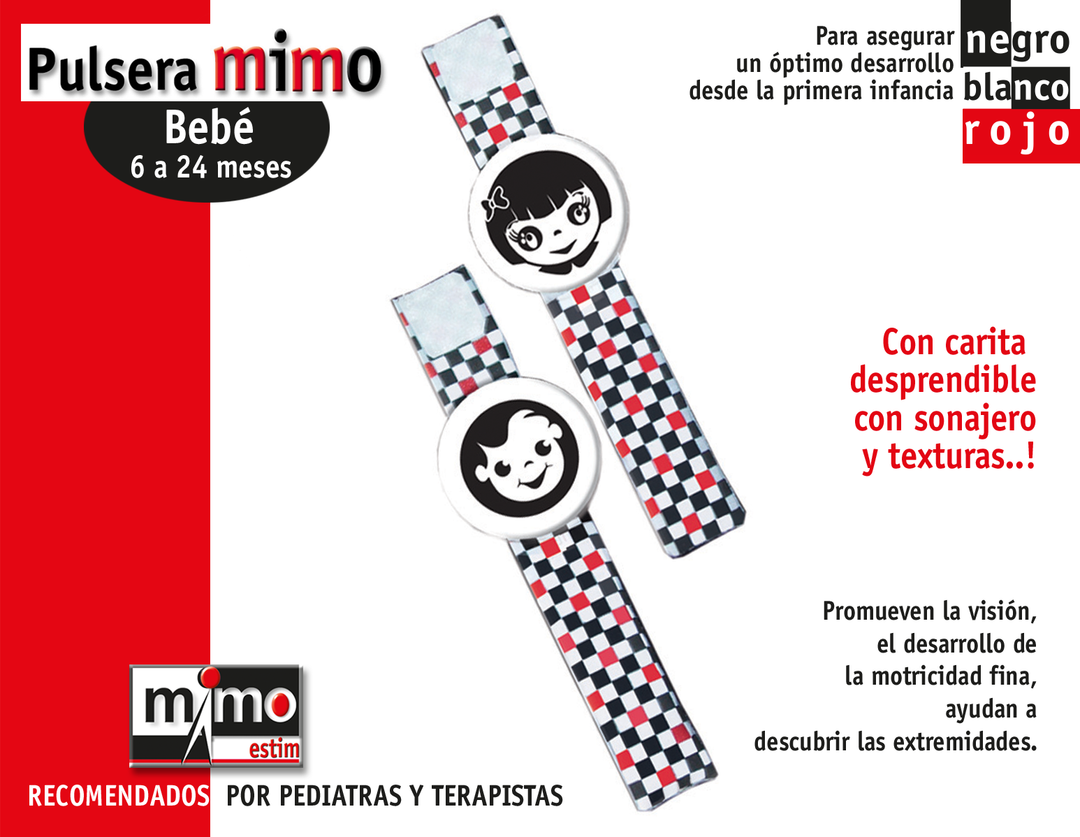Mis Primeras Pulseras Mimo Bebe  (empaque x 1 unidad)
