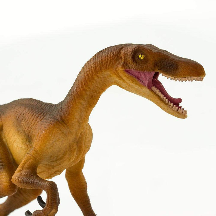 Figura Dinosaurio Velociraptor Pintado a Mano