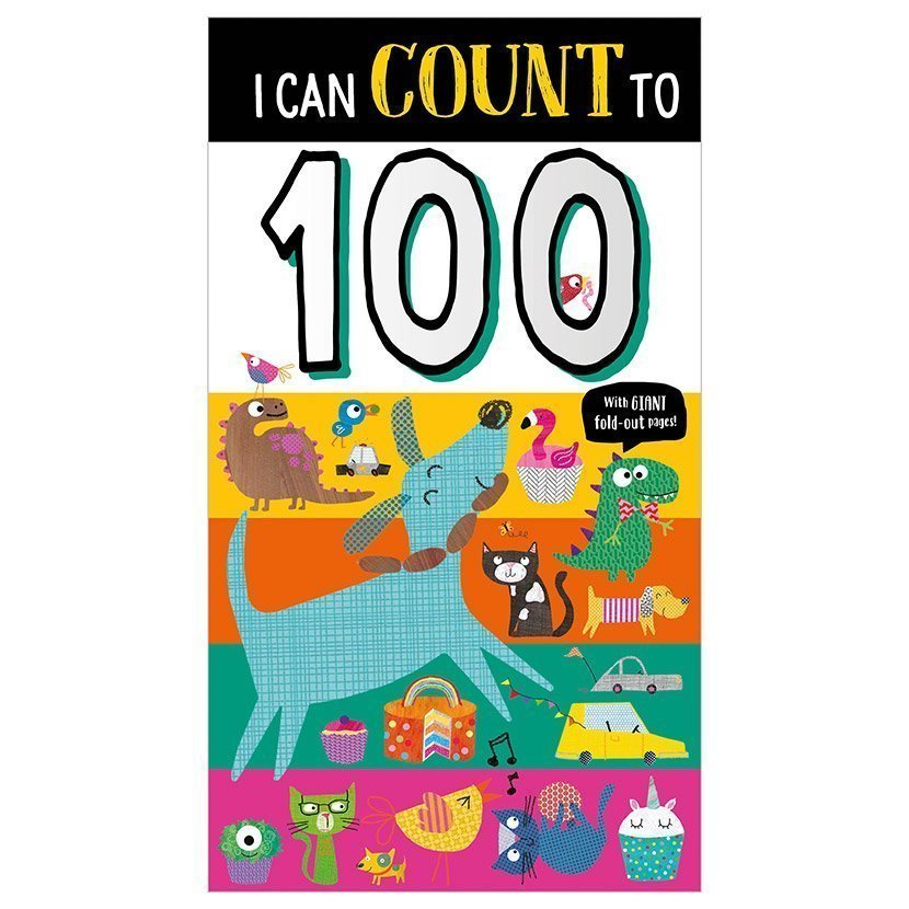 Libro Infantil I Can Count To 100