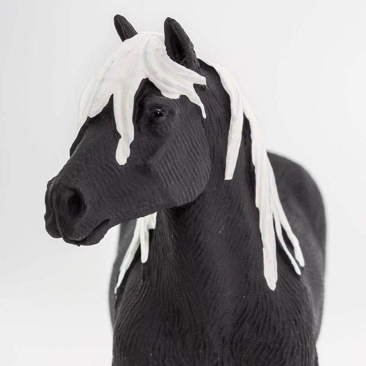 Figura Animales Caballo Semental Gypsi Pintado a Mano