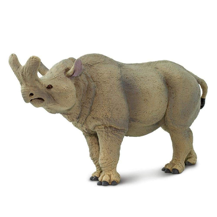 Figura Dinosaurios Megacerops Pintado a Mano