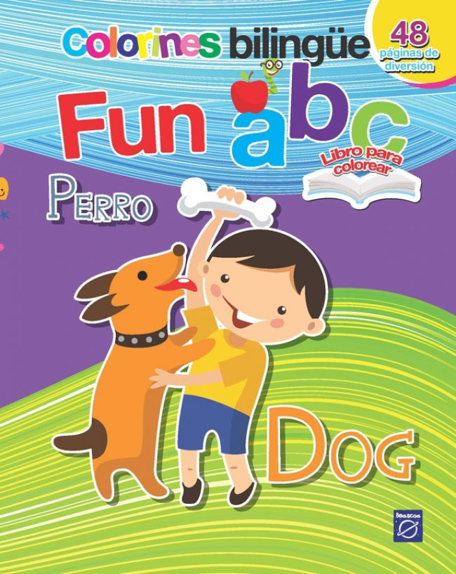 Libro Colorines bilingüe-fun abc