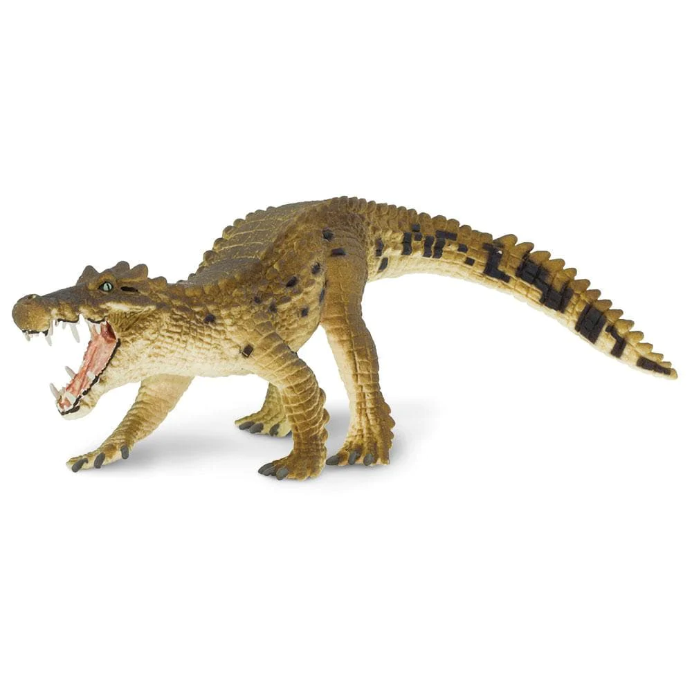 Figura Dinosaurios Kaprosuchus Pintado a Mano