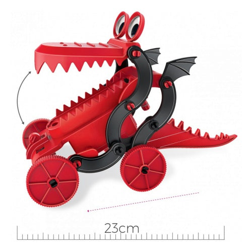 Experimento de juguete :  Robot dragón