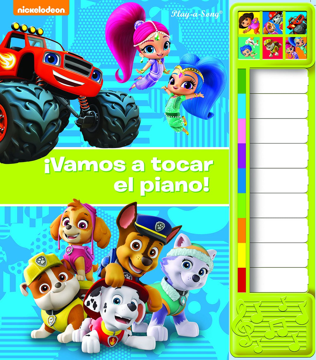 Libro Vamos a tocar el piano Nick Jr