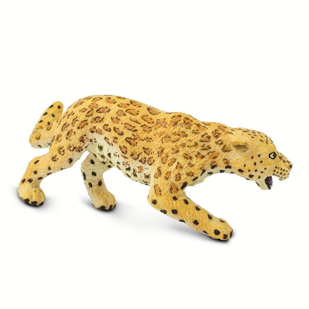 Figura Animales Leopardo Pintado a Mano