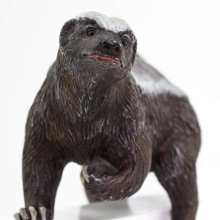 Figura Animales Tejon De Miel Pintado a Mano