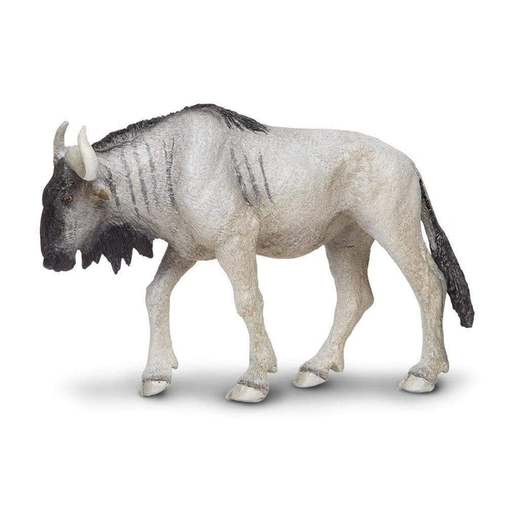 Figura Animales Ñu Azul Pintado a Mano