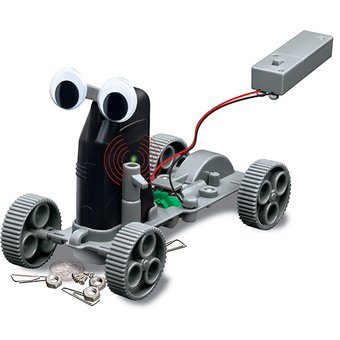 Experimento de juguete :  Robot detector de metal