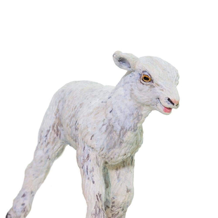 Figura Animales Cordero Pintado a Mano