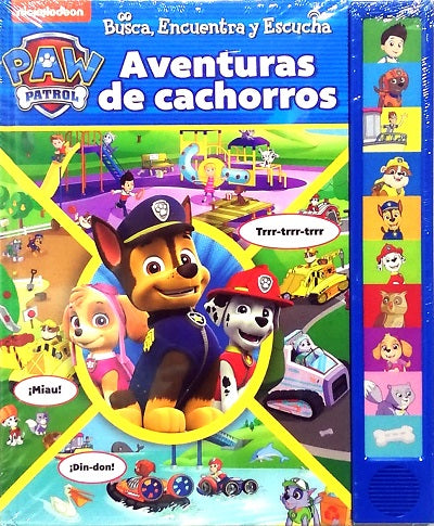 Libro Aventuras de cachorros Paw Patrol