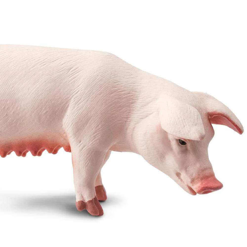 Figura Animales Cerda Pintado a Mano
