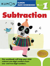 Libro Didáctico Kumon Grade 1 Subtraction Para Niños