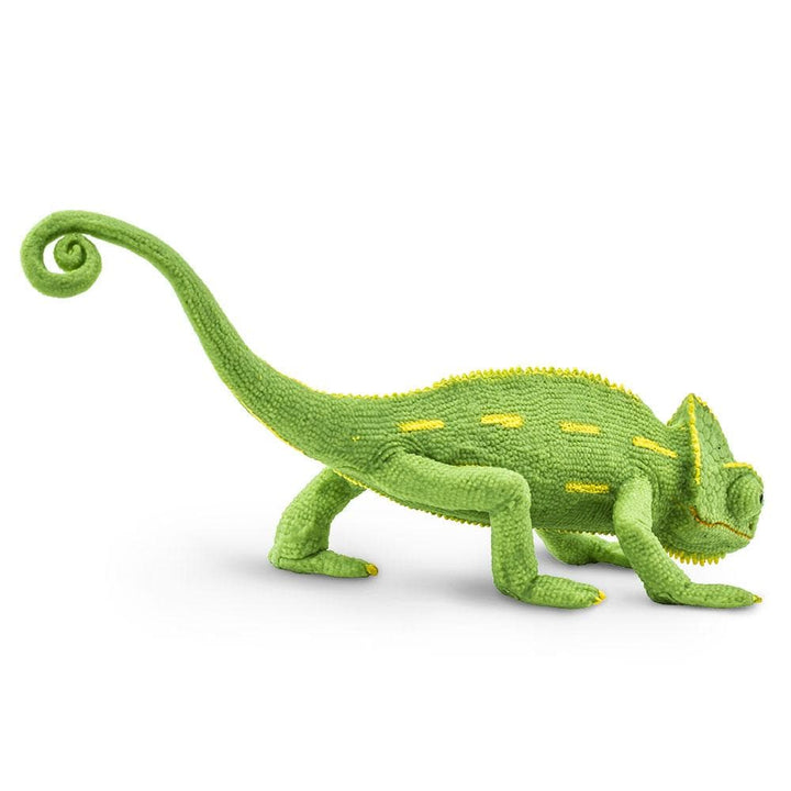 Figura Animales Camaleon Bebe Pintado a Mano