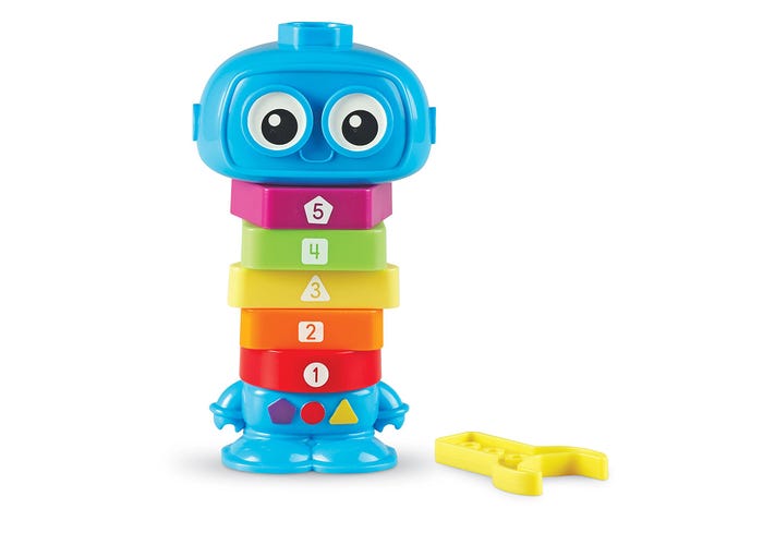 Juego Robot de juguete cuenta y construye Para Niños
