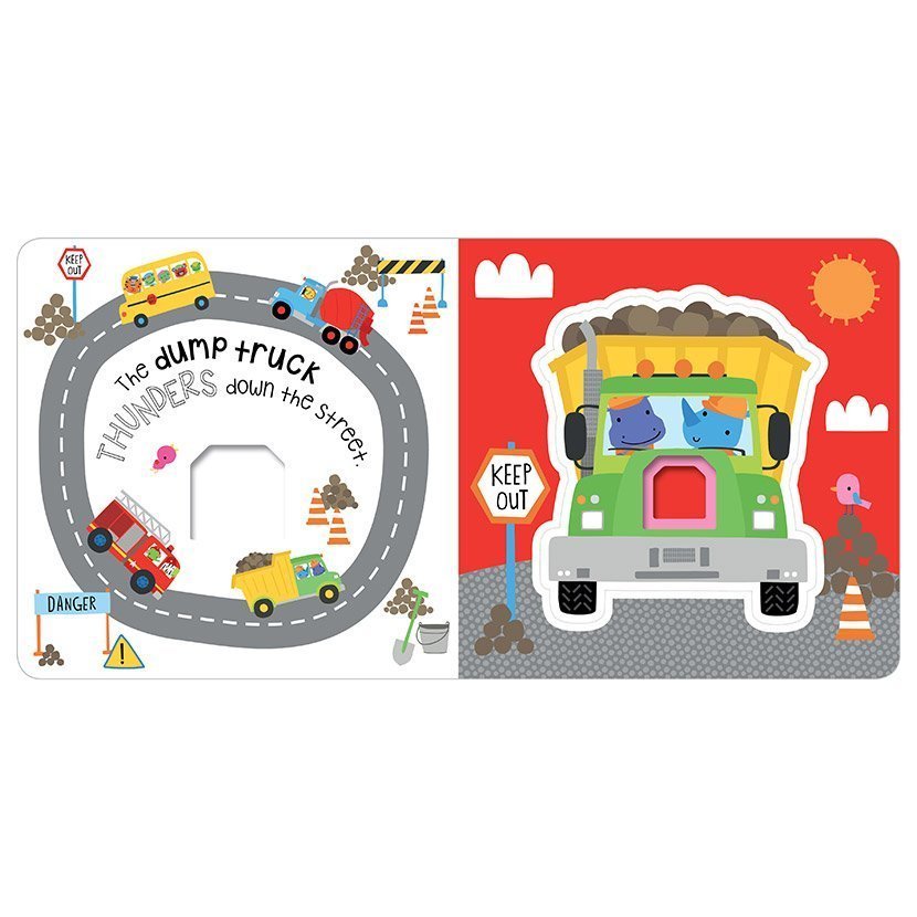 Libro Infantil Pop Out Play Five Big Trucks
