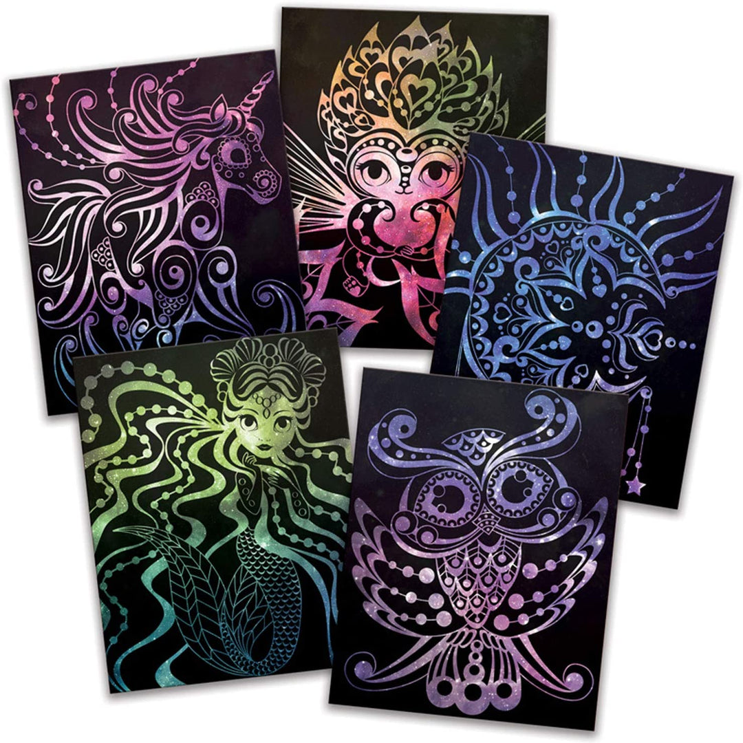 Set De Arte Dibujos Luminiscentes