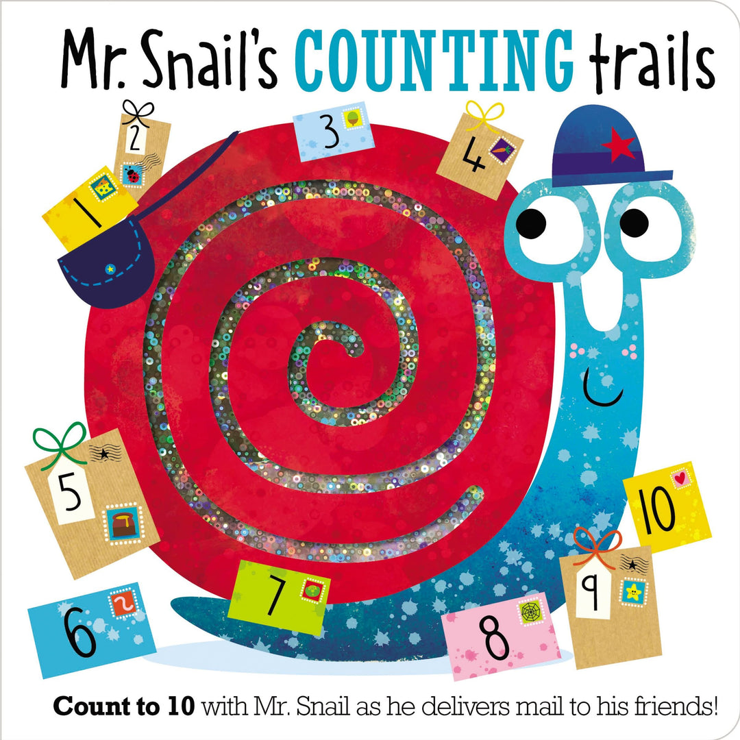 Libro Infantil Mr. snails counting trails