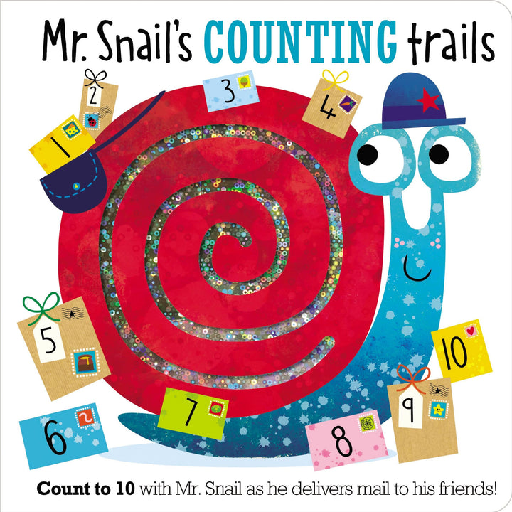 Libro Infantil Mr. snails counting trails