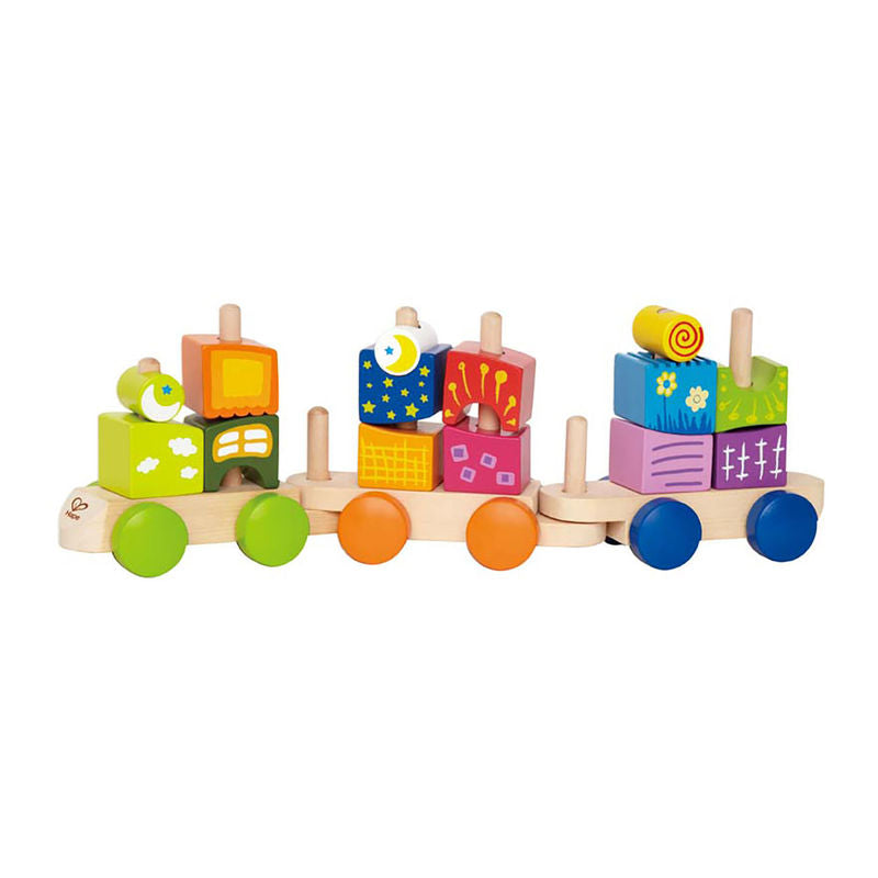 Tren de bloques encajables
