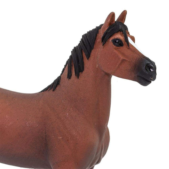 Figura Animales Caballo Morgan Pintado a Mano