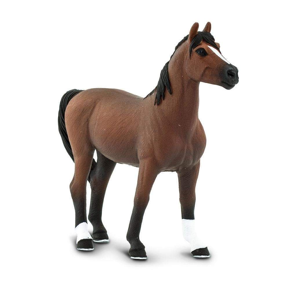 Figura Animales Caballo Morgan Pintado a Mano