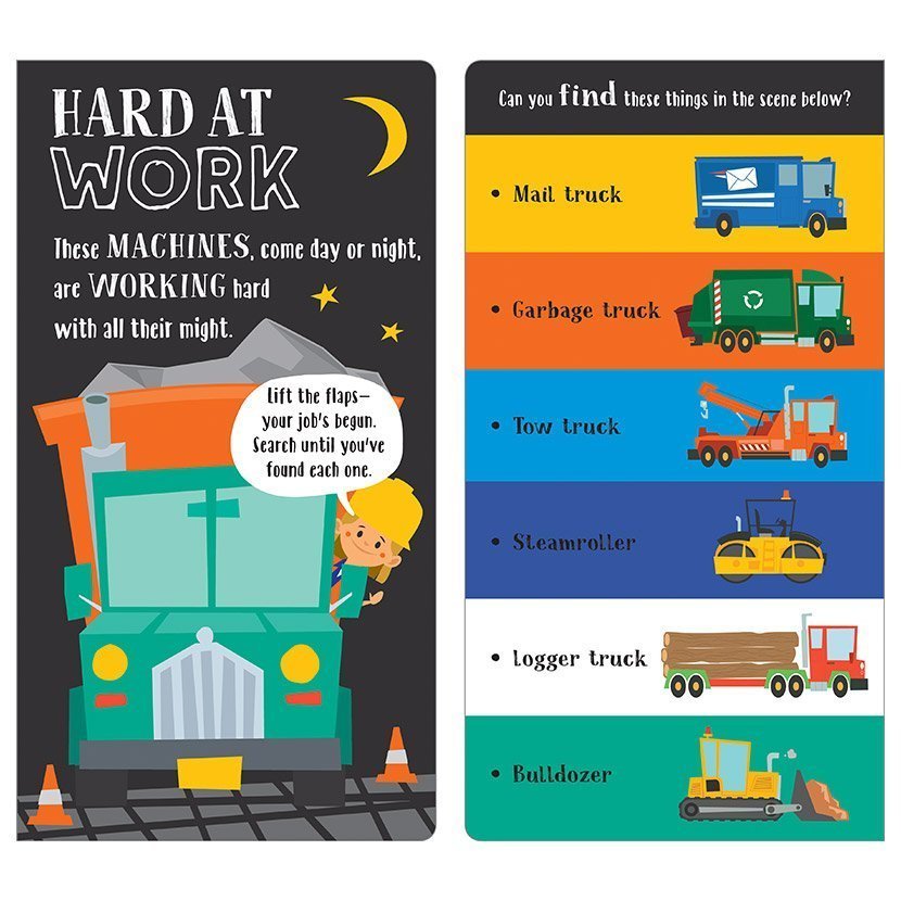 Libro Infantil Busy Book Of Vehicles
