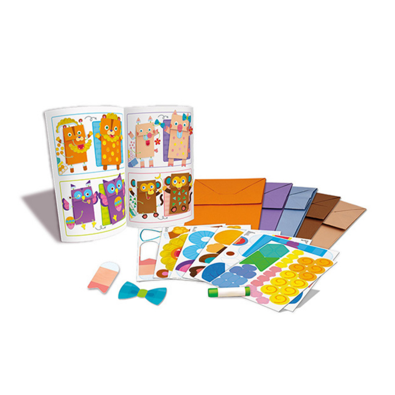 Set manualidades títeres en origami