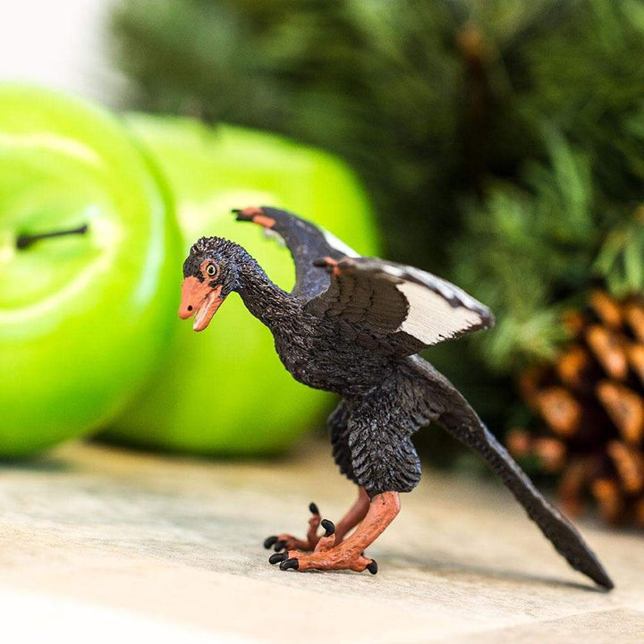 Figura Dinosaurios Arqueopterix Pintado a Mano