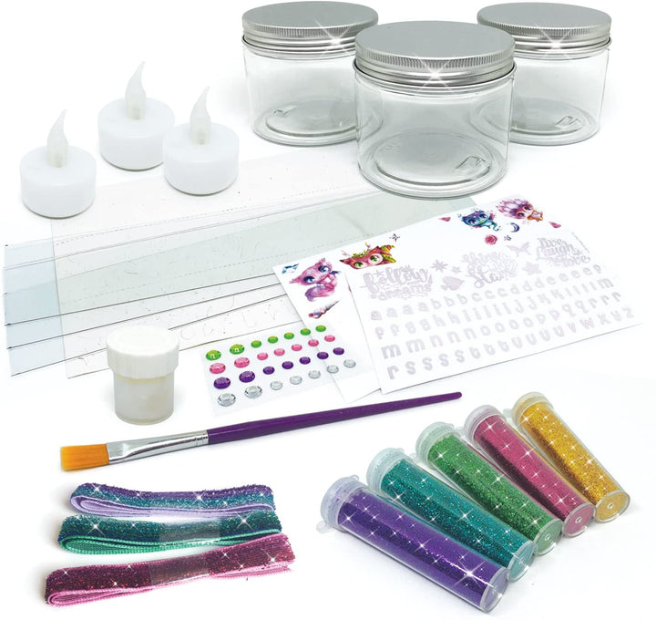 Kit decora los frascos de los deseos nocturno