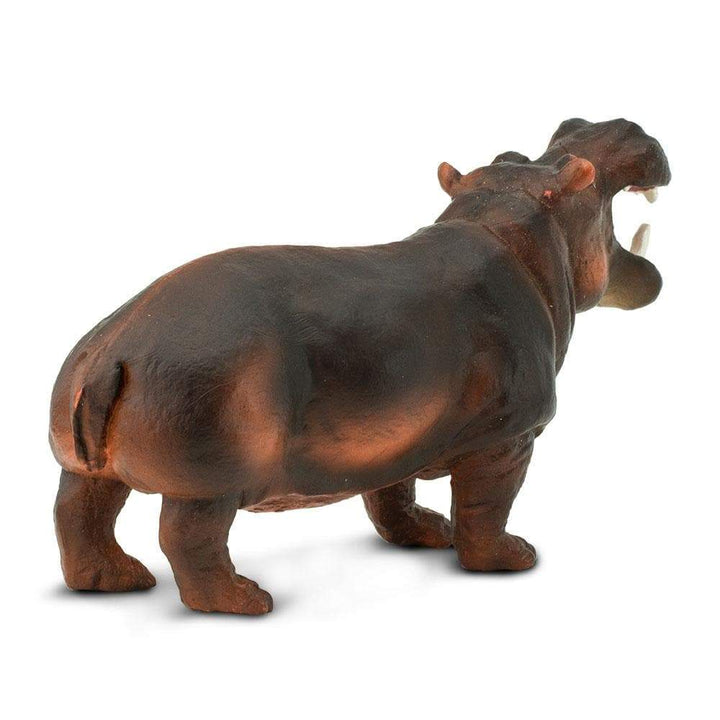 Figura Animales Hipopotamo Pintado a Mano