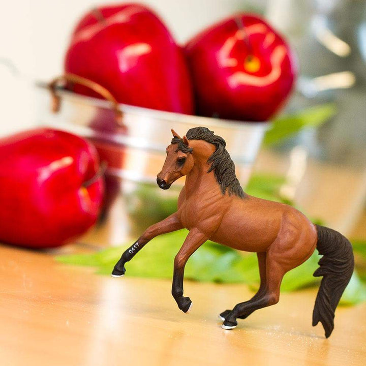Figura Animales Yegua Morgan Pintado a Mano
