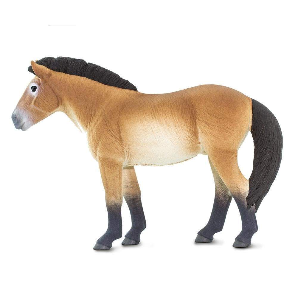 Figura Animales Caballo Przewalski Pintado a Mano