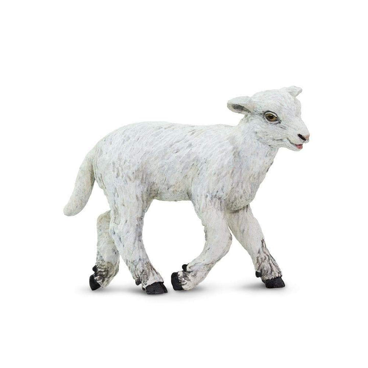 Figura Animales Cordero Pintado a Mano
