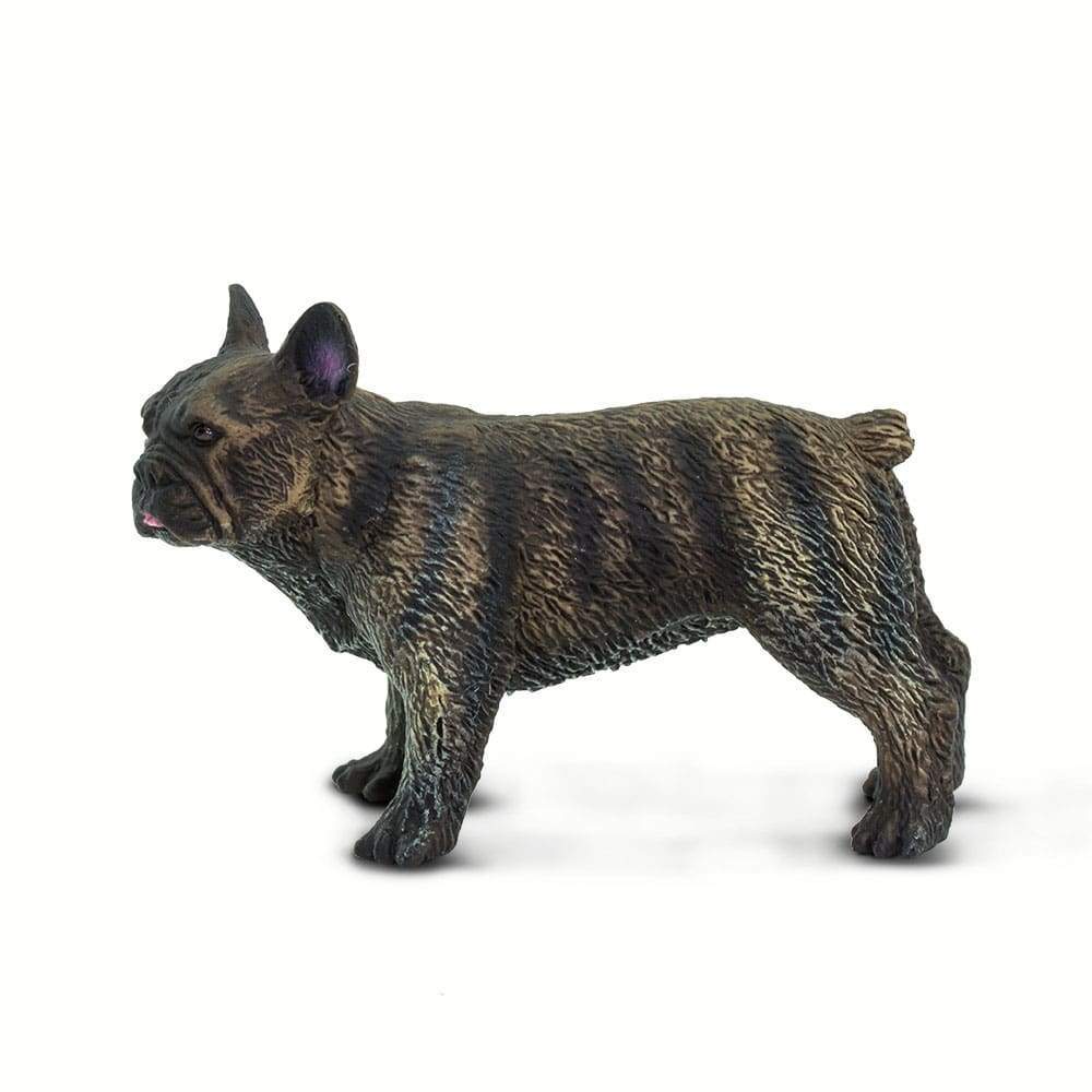 Figura Animales Bulldog Frances Pintado a Mano