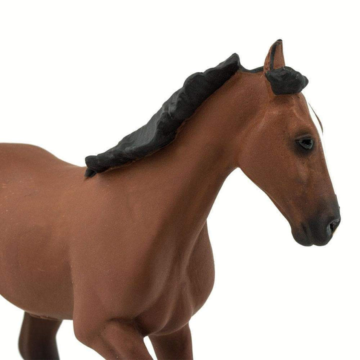 Figura Animales Caballo Pura Sangre Pintado a Mano