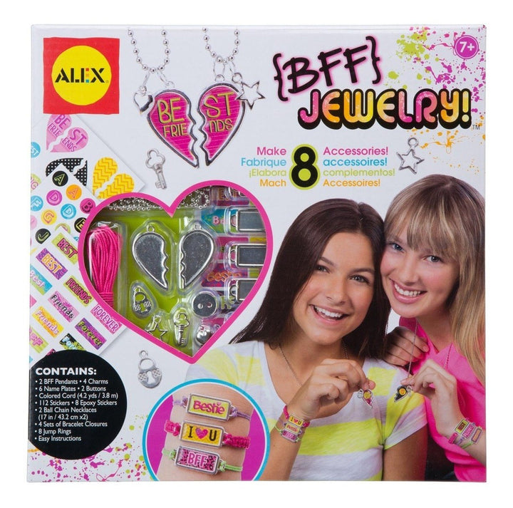 Manualidades : Set de joyas de mejores amigas para decorar
