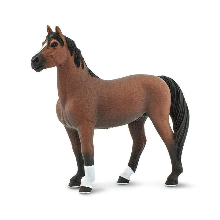 Figura Animales Caballo Morgan Pintado a Mano