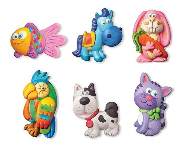 Kit para pintar con Moldea de Mascotas para niños