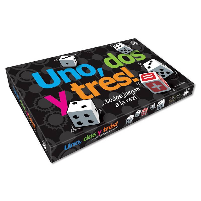 Juego de Mesa Uno Dos y Tres