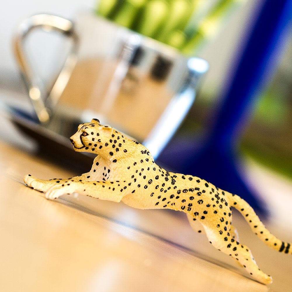 Figura Animales Cheeta Pintado a Mano