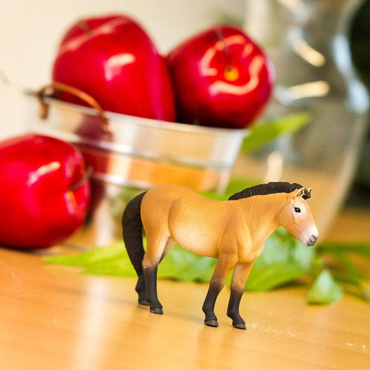 Figura Animales Caballo Przewalski Pintado a Mano