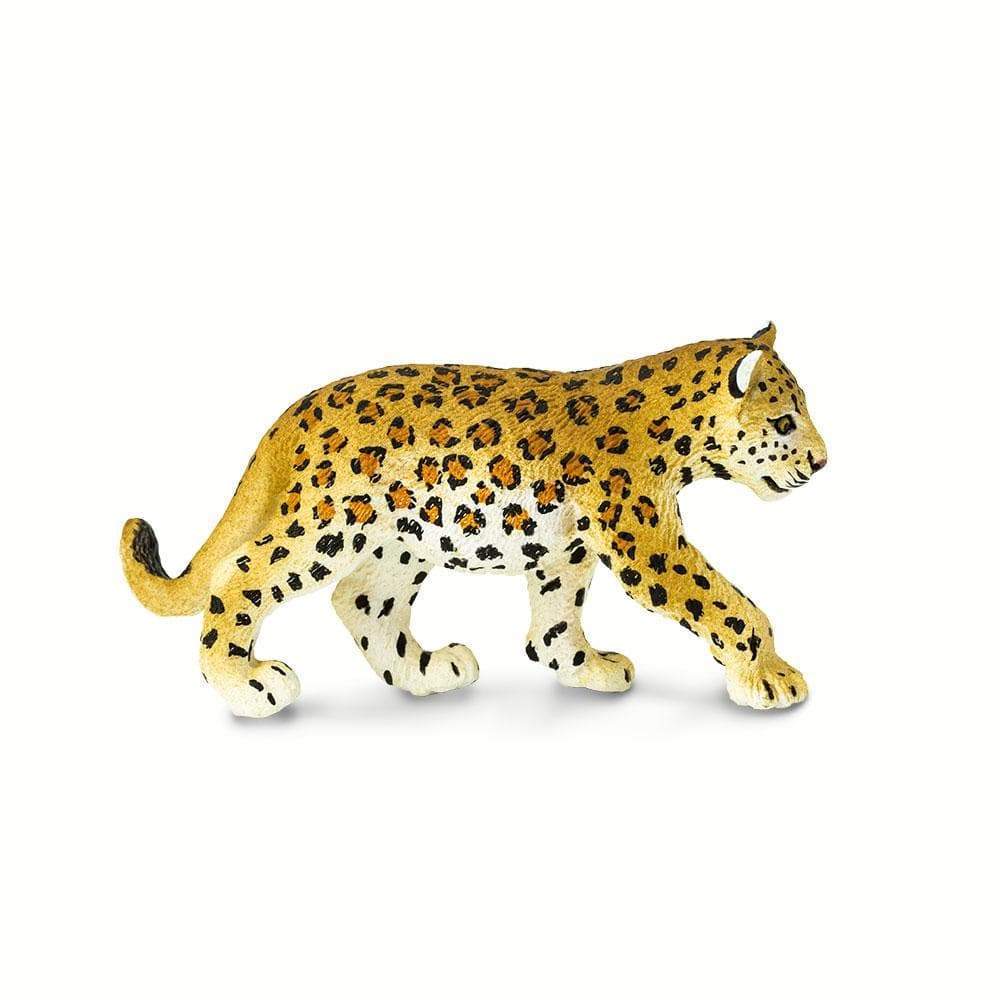 Figura Animales Leopardo Bebe Pintado a Mano