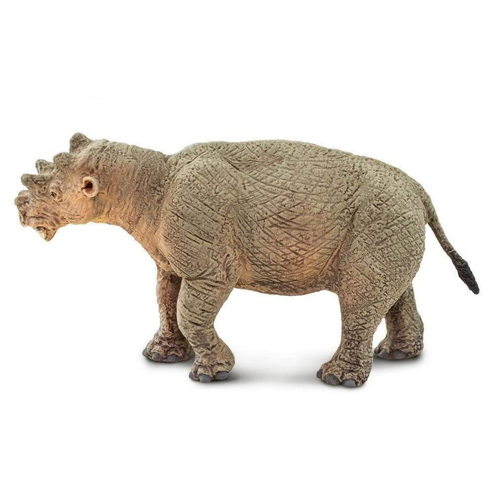 Figura Dinosaurios Uintatherium Pintado a Mano