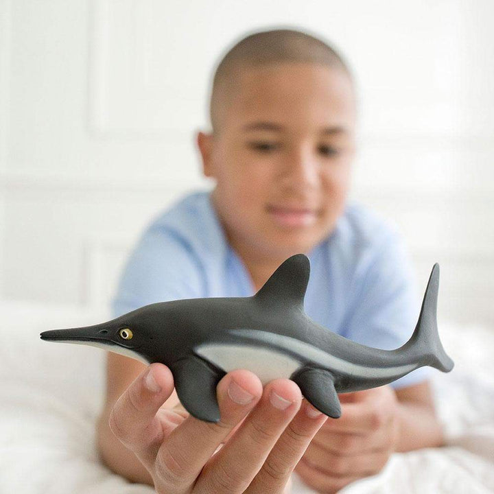 Figura Dinosaurios Ictiosaurio Pintado a Mano