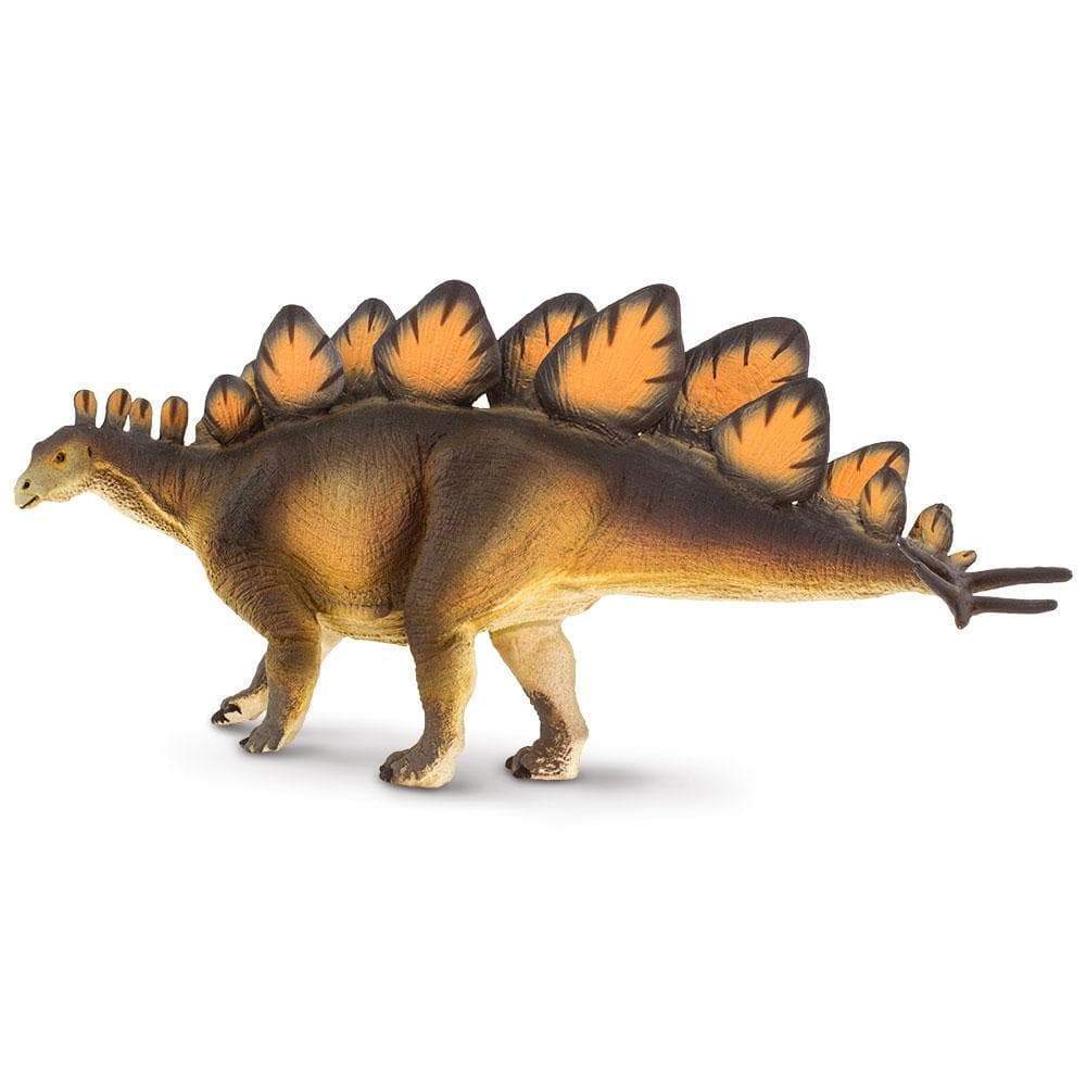 Figura Dinosaurios Estegosaurus Pintado a Mano